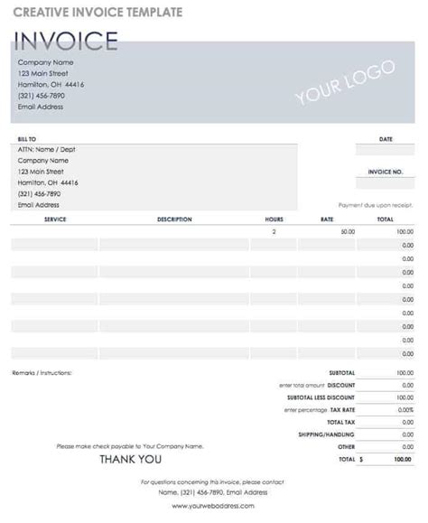 invoice down payment sample|55 Free Invoice Templates .